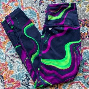 Fabletics multi-colored leggings size S